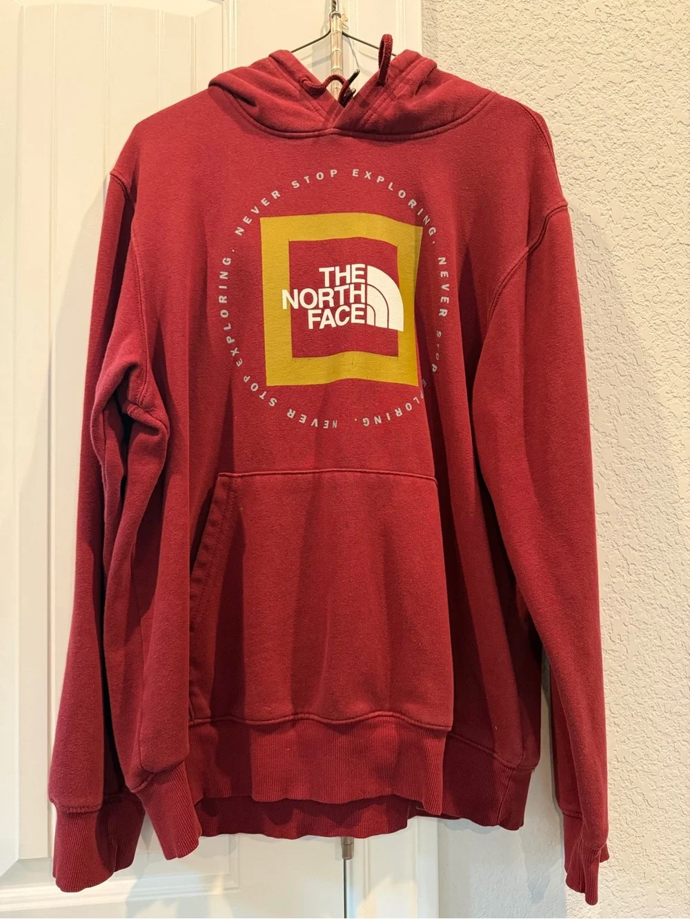The North Face Men’s Red Pullover Hoodie